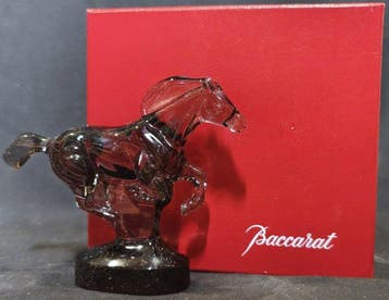 Baccarat - Figuur - Figure / Presse-papiers Mustang / Cheval