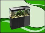 Aquael Glossy 120 zwart aquarium set inclusief glossy meubel, Verzenden, Nieuw
