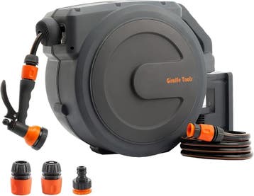 Giraffe 35m Tuinslang | Retour deal | Nu extreem goedkoop, Verzenden, Tuinslanghaspel