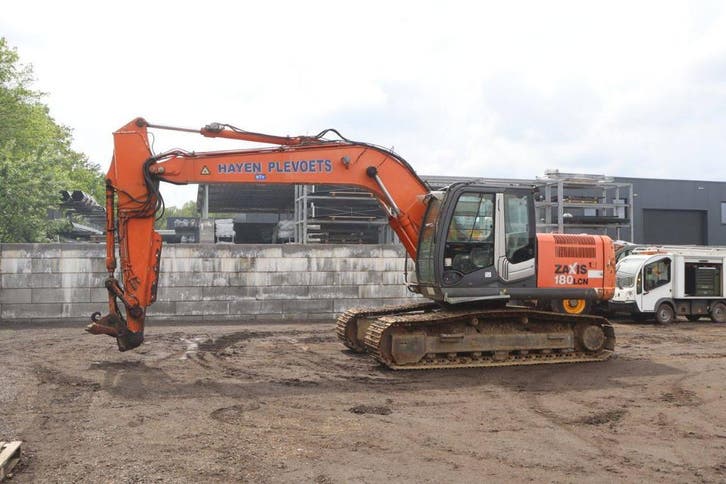 Veiling: Rupsgraafmachine Hitachi ZAXIS 180LCN Diesel 2009, Zakelijke goederen, Machines en Bouw | Kranen en Graafmachines, Ophalen