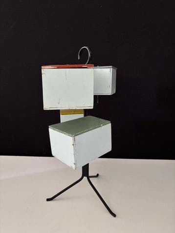 Metalux - Joost Teders - Boîte à couture - Bois, Métal