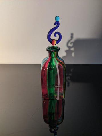Murano - F. & M. Ballarin - Parfumfles - Regenboog -