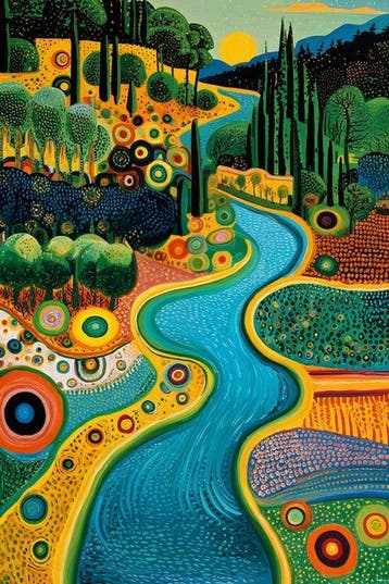 Felix van Horst - Vibrant Flow (XXL)