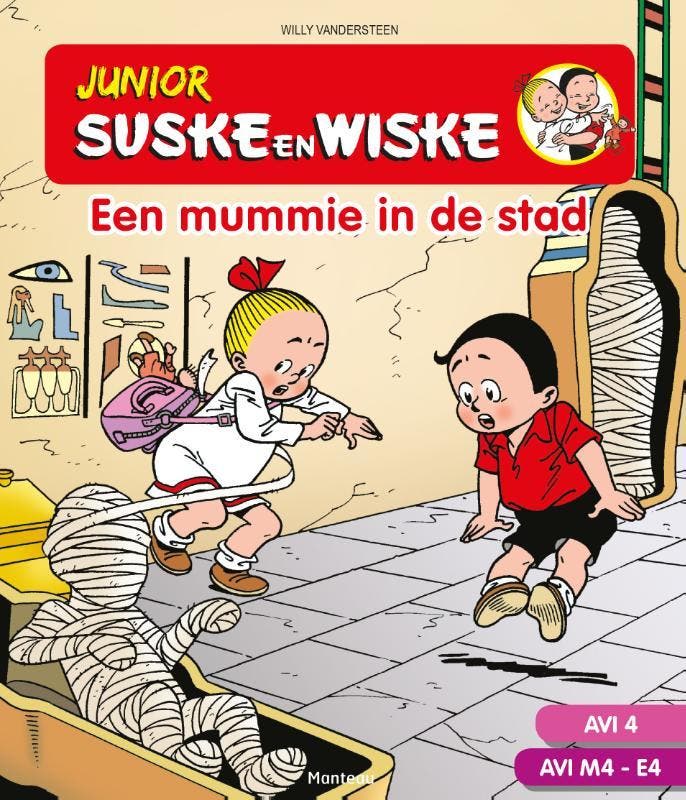 Suske en Wiske een mummie in de stad / AVI 4 M4-E4 / Junior, Boeken, Kinderboeken | Jeugd | onder 10 jaar, Gelezen, Verzenden