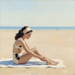 Le Yack - The Beach Towel — A Quiet Hour Alone - Hand-signed