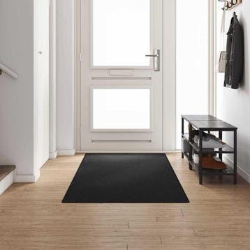 vidaXL Tapijt Loper Antraciet 100 x 300 cm 100%, Verzenden