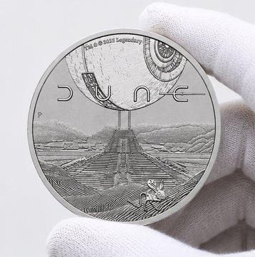 Tuvalu. 1 Dollar 2026 – Dune – 1 oz Silver Coin – Ag .9999 –