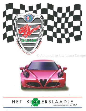 2019 ALFA ROMEO CLUB HET KLAVERBLAADJE 167 NEDERLANDS, Nieuw