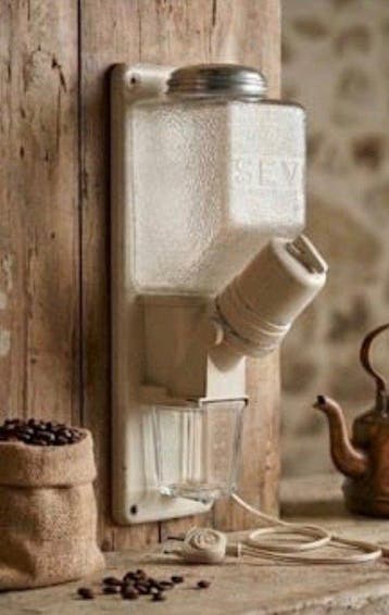 SEV - Moulin à café - Verre, Métal