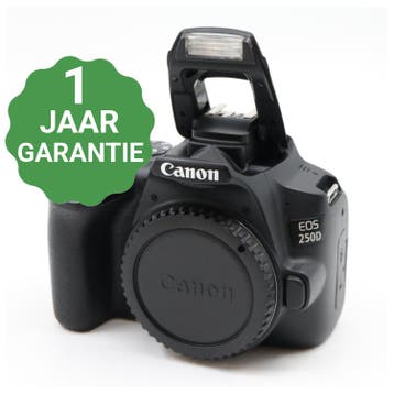 10% korting | Canon EOS 250D body | Tweedehands, Verzenden