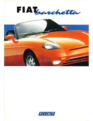 1995 FIAT BARCHETTA BROCHURE DUITS