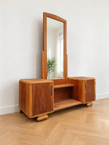 Wandtafel - Hout - Italiaanse console uit de, Antiek en Kunst
