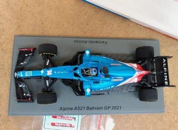 Spark 1:43 - Model sportwagen - Alpine A521 - #14 F.Alonso -