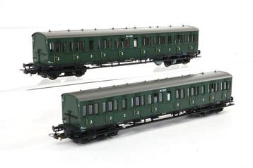 Piko H0 - 58032/58078 - Modeltrein personenwagen (2) - Twee, Nieuw