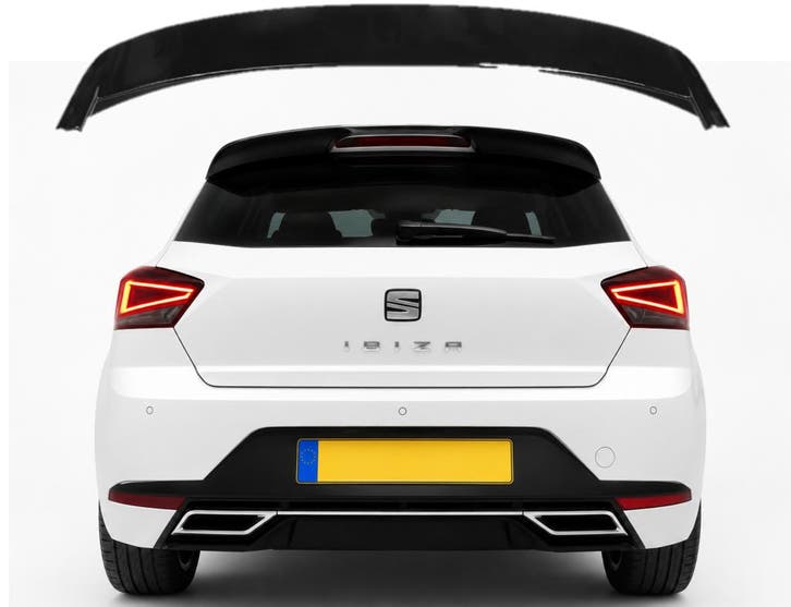 Achterspoiler | geschikt voor Seat | Ibiza 2017-2021 5d hat., Auto-onderdelen, Carrosserie, Nieuw, Seat, Verzenden