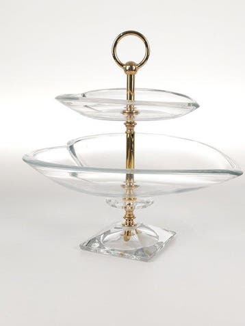 SECOLOVENTESIMO - Saladier - Laiton doré, Or 24 ct - Fruit
