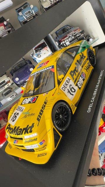 Werk83 1:18 - Modelauto - Opel Calibra V6 4x4 Uwe Alzen #16, Nieuw