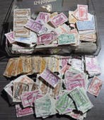 België - Uitzoekpartij met o.a. Albums, stockboek en kistjes, Gestempeld