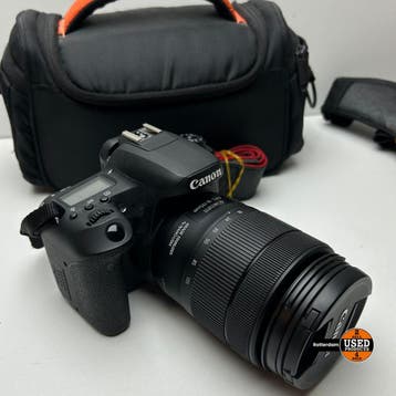 Canon EOS 77D met 18-135mm IS USM Lens, TV, Hi-fi & Vidéo, Verzenden