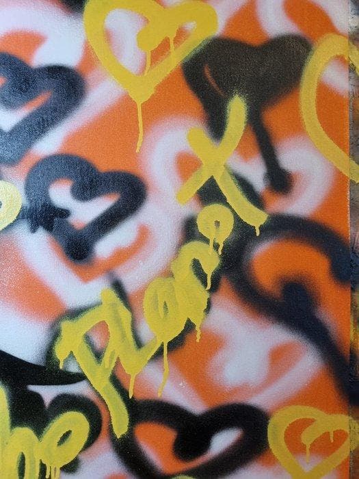 FreeSpeech (XX) - SAVE RAT - XL - Banksy Street Art, Antiek en Kunst, Kunst | Schilderijen | Modern