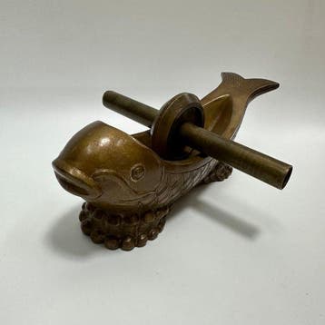 Mortier et pilon - Cuivre - Moulin à herbes traditionnel