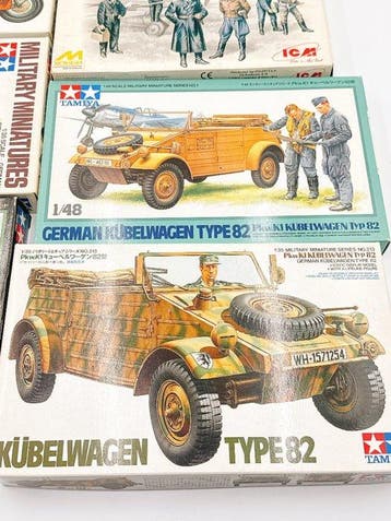 Tamiya - Speelgoed TAMIYA German Military Model Kit Lot –, Nieuw