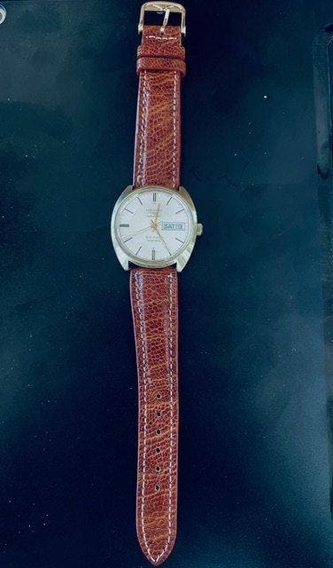 Longines - Admiral - Heren - 1970-1979, Handtassen en Accessoires, Horloges | Antiek