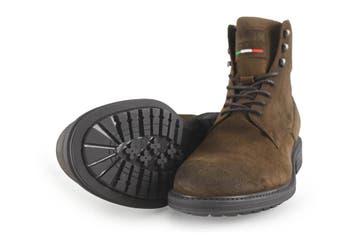 Pantofola dOro Veterboots in maat 44 Bruin, Kleding | Heren, Schoenen, Bruin, Verzenden, Boots, Zo goed als nieuw