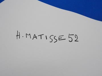 Henri Matisse (1869-1954) - Nu bleu au bras levé