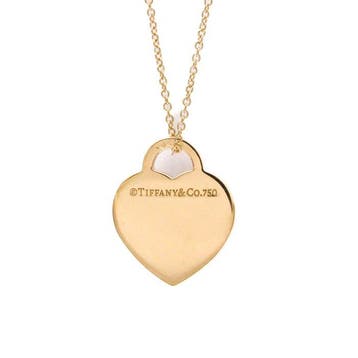 Tiffany & Co. - Ketting met hanger roze goud, Handtassen en Accessoires, Antieke sieraden