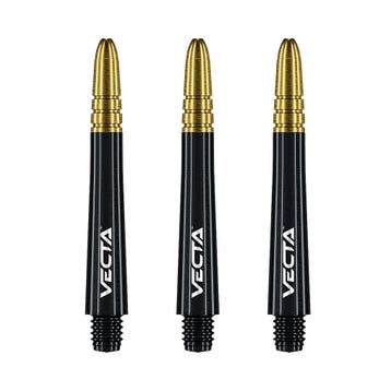 Winmau – Vecta Shafts Zwart Goud (Dart Shafts), Ophalen of Verzenden, Shafts