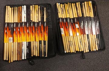 Verzameling Zildjian - 2 sticktassen met 20 sets oa, Nieuw
