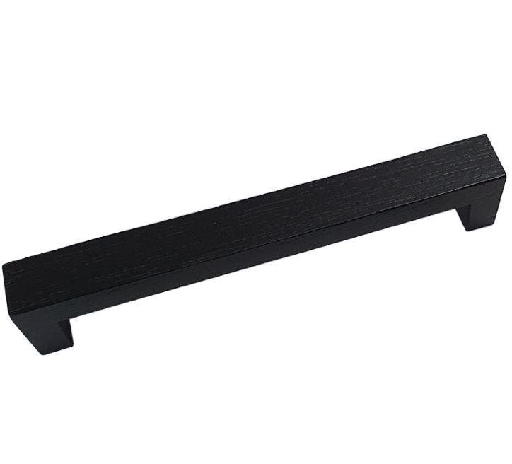 Greep Bench Recht Essen gelakt mat zwart 160 mm, Huis en Inrichting, Kasten | Overige, Nieuw