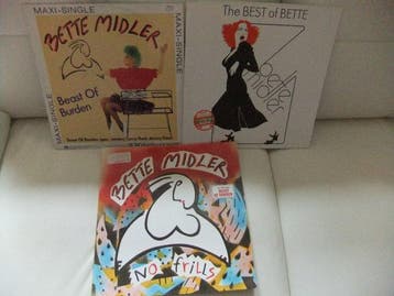Kim Wilde , Pat Benatar , Bette Midler - 10 x LPs + 2 x 12