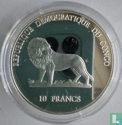 Congo-Kinshasa 10 francs 2000 (PROOF) Diogo Cao 1482, Timbres & Monnaies, Monnaies | Afrique, Envoi