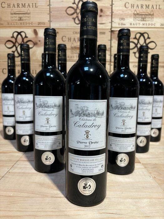 2012 Château de Caladroy Pierre Droite -, Verzamelen, Wijnen