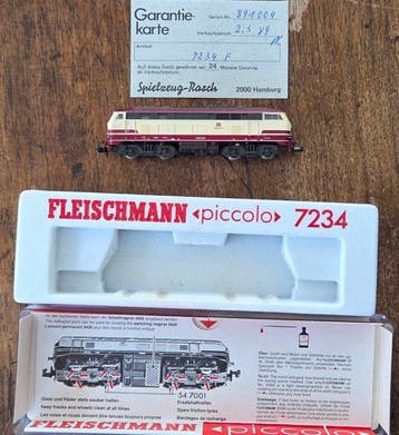 Fleischmann N - 7234 - Locomotive diesel (1) - Locomotive, Hobby & Loisirs créatifs, Trains miniatures | Échelle N