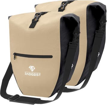 2dekans | RADGEIST fietstas voor bagagedrager set - 2X tas, Ophalen of Verzenden, Nieuw
