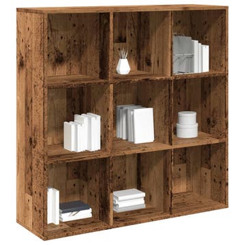 vidaXL Boekenkast 98x29x97,5 cm oud houtkleurig, Verzenden