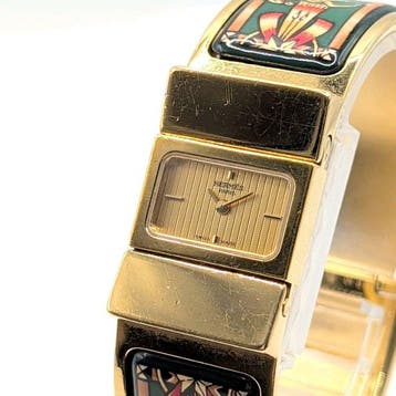 Hermès - Hermes enamel bangle watch - L01.201 - Femme -, Nieuw