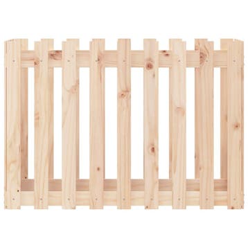 vidaXL Plantenbak verhoogd met hekontwerp 100x50x70 cm, Verzenden