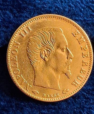 France. Napoléon III. 5 Francs 1860-A, Paris