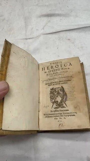 Claude Paradin / Gabriel Symeon - Symbola Heroica - 1600