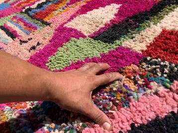 Tapis - 244 cm - 122 cm - Tapis berbère dorigine