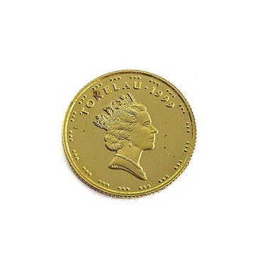 Tokelau. 10 Dollars 1999 Hina Ma Te Kea