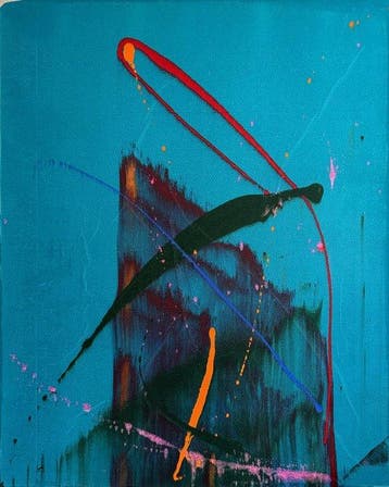 Christian Sauer - splash #27 - XXL, Antiquités & Art