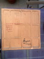 Reliëf, Via Crucis - 41 cm - Keramiek