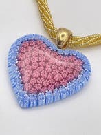 Murano-glas - Ketting met hanger - Murano-glas met murrines, Antiek en Kunst