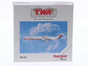 Schaal 1:500 Herpa 511247 McDonnell Douglas MD-82 Wings..., Ophalen of Verzenden