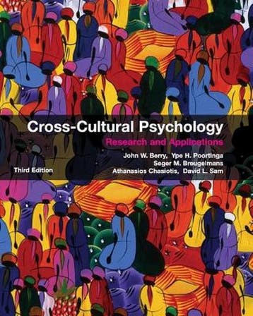 Cross-Cultural Psychology 9780521745208 John W. Berry, Verzenden, Zo goed als nieuw, John W. Berry